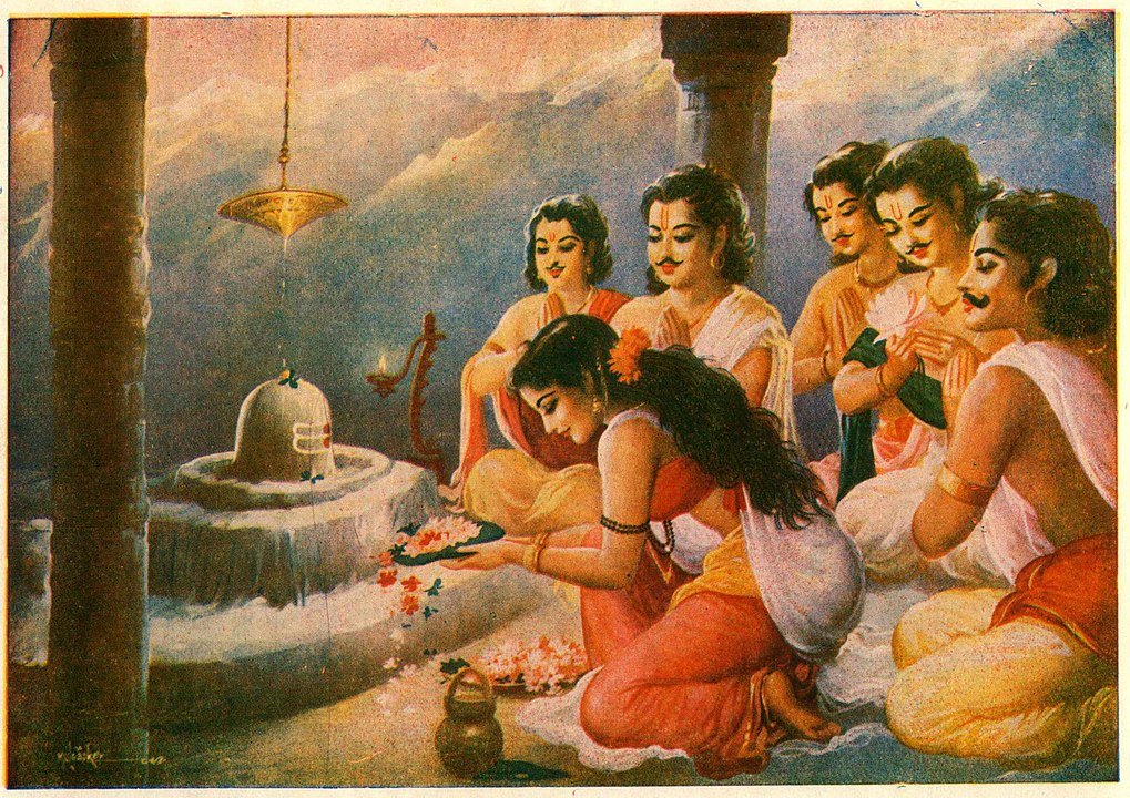Pandavas in Kedarnath