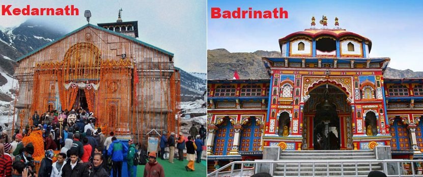 badrinath and kedarnath