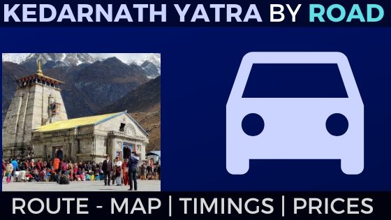 Kedarnath distance by Road
