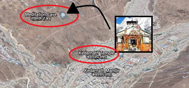 kedarnath-cave-route-map