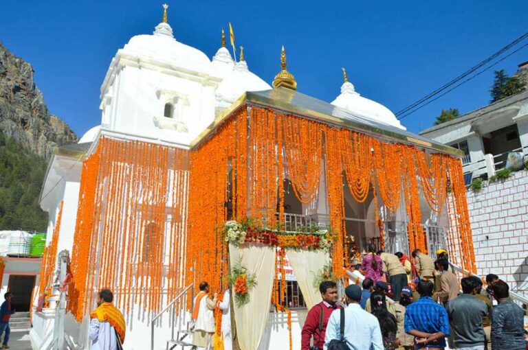 gangotri temperature in june