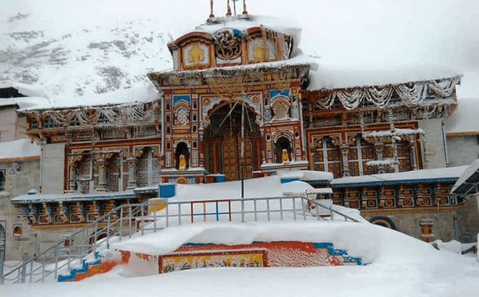 badrinath temperature in march