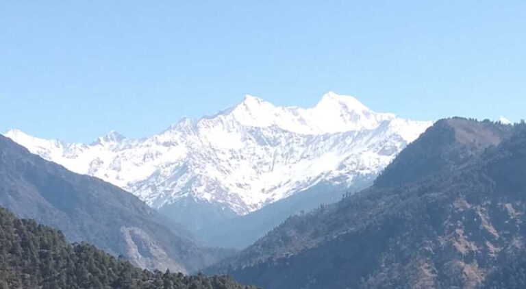 snowfall season in yamunotri