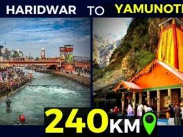 haridwar to yamunotri route distance