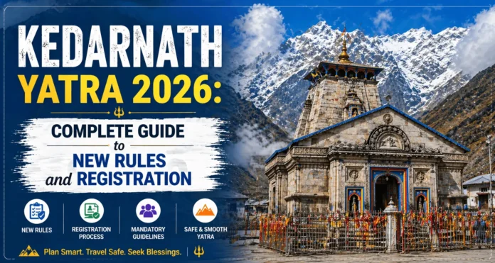 Kedarnath Yatra 2026 new rules